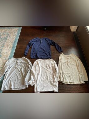4 Kids Long-Sleeve Shirts - Size 7